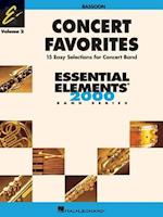 Concert Favorites Vol. 2 - Bassoon