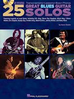25 Great Blues Guitar Solos [With CD]