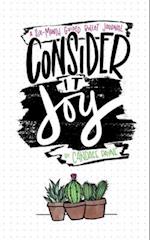 Journal: Consider it Joy - A 6-Month Guided Bullet Journal