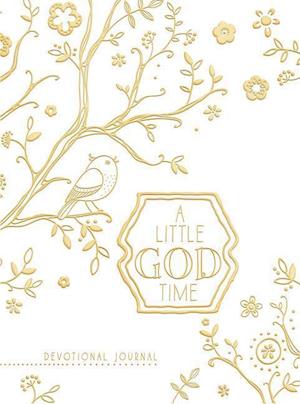 A Little God Time, A: Devotional Journal (Gold/White)