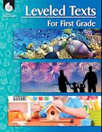 Leveled Texts for First Grade