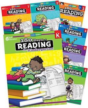 180 Days of Reading for K-6, 7-Book Set