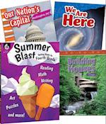Learn-At-Home Fourth Grade 4-Book Set
