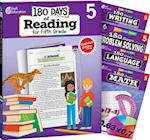 180 Days Reading, Math, Problem Solving, Writing, & Language Grade 5