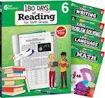 180 Days Reading, Math, Problem Solving, Writing, & Language Grade 6