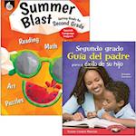 Getting Students and Parents Ready for Second Grade (Spanish) 2-Book Set
