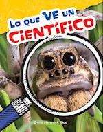 Lo Que Ve Un Cientifico (What a Scientist Sees) (Spanish Version) (Grade 4)