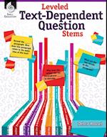 Leveled Text-Dependent Question Stems