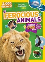 National Geographic Kids Ferocious Animals Super Sticker Activity Book