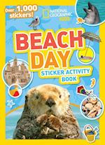 Kids Beach Day Sticker Activity Book