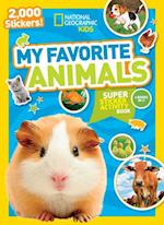 My Favourite Animals Sticker Book