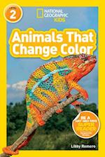 National Geographic Reader Animals That Change Color (L2)