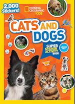 National Geographic Kids Cats and Dogs Super Sticker Activity Book