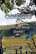 Christine's Country of Many Quotes