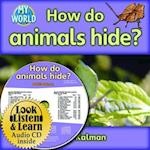 How Do Animals Hide? - CD + Hc Book - Package