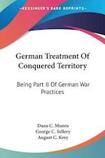 German Treatment Of Conquered Territory