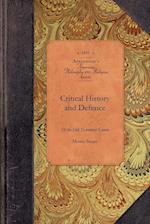 Critical History and Defence 