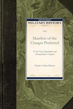 Manifest of the Charges Preferred