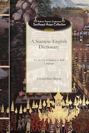 A Siamese-English Dictionary