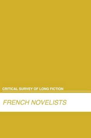 Press, S:  French Novelists