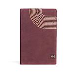 CSB (In)Courage Devotional Bible, Bordeaux Leathertouch