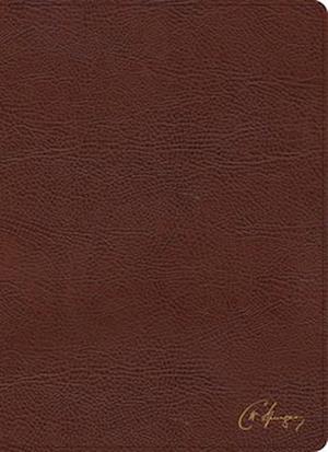 KJV Spurgeon Study Bible, Brown Bonded Leather