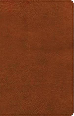 NASB Large Print Thinline Bible, Burnt Sienna Leathertouch