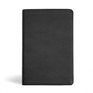 KJV Personal Size Giant Print Bible, Black Genuine Leather, Indexed