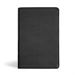 KJV Personal Size Giant Print Bible, Black Genuine Leather, Indexed