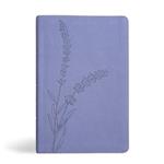 KJV Personal Size Giant Print Bible, Lavender Leathertouch