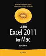 Learn Excel 2011 for Mac