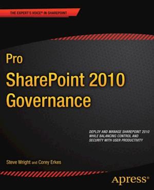 Pro SharePoint 2010 Governance