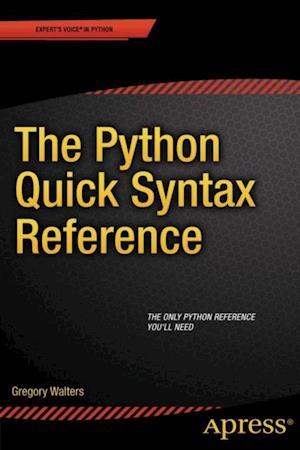 Python Quick Syntax Reference