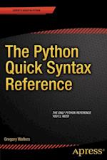 Python Quick Syntax Reference