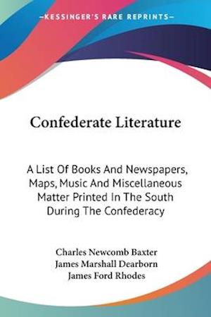 Confederate Literature