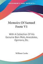 Memoirs Of Samuel Foote V1