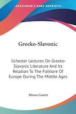 Greeko-Slavonic
