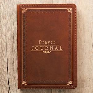 Prayer Journal Lux-Leather W/ Scripture/Prayers