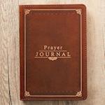 Prayer Journal Lux-Leather W/ Scripture/Prayers