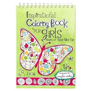 Inspirational Coloring Book for Girls