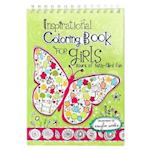 Inspirational Coloring Book for Girls