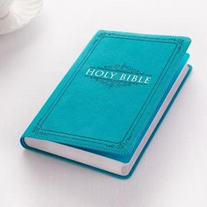 KJV Budget Gift & Award Lux-Leather Turquoise