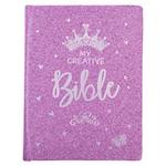 My Creative Bible Purple Glitter Hardcover