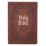 KJV Bible Thinline Brown