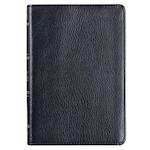 KJV Compact Bible Black Full Grain Leather