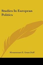 Studies In European Politics