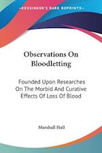 Observations On Bloodletting