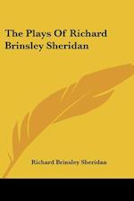 The Plays of Richard Brinsley Sheridan
