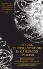 Social Differentiation in Cameroon English