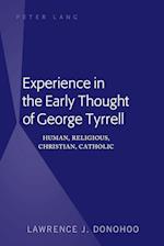 Experience in the Early Thought of George Tyrrell